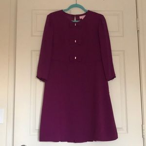 Ted Baker Plum A-Line Dress